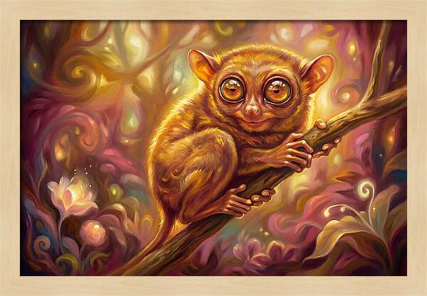 Tarsier In Enchanted Forest
