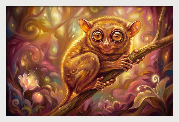 Tarsier In Enchanted Forest