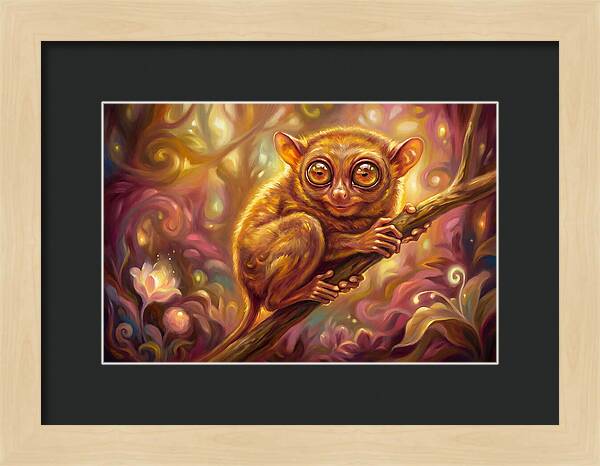 Tarsier In Enchanted Forest