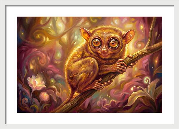 Tarsier In Enchanted Forest