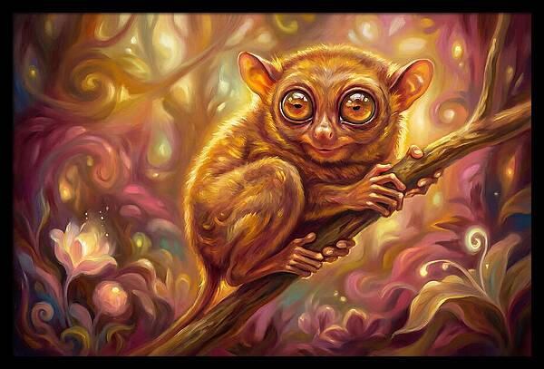 Tarsier In Enchanted Forest
