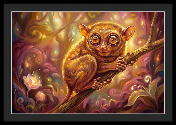 Tarsier In Enchanted Forest