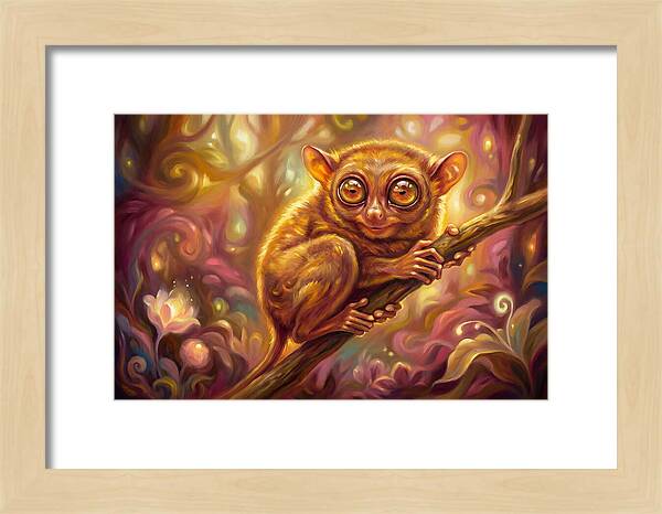 Tarsier In Enchanted Forest