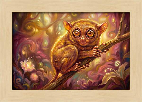 Tarsier In Enchanted Forest
