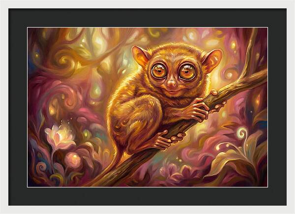 Tarsier In Enchanted Forest