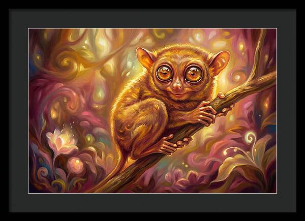 Tarsier In Enchanted Forest
