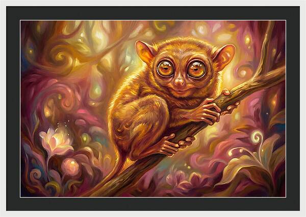 Tarsier In Enchanted Forest