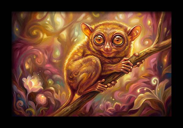 Tarsier In Enchanted Forest