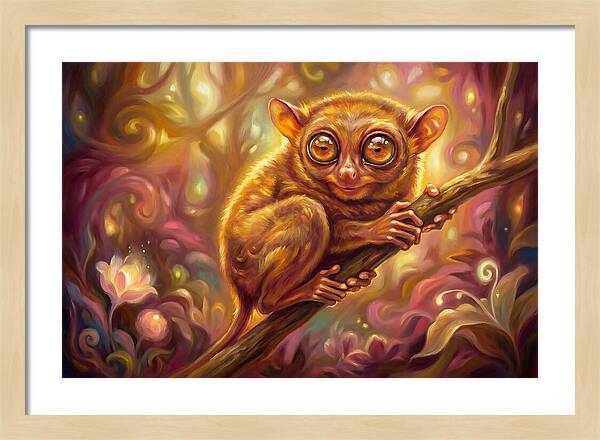 Tarsier In Enchanted Forest