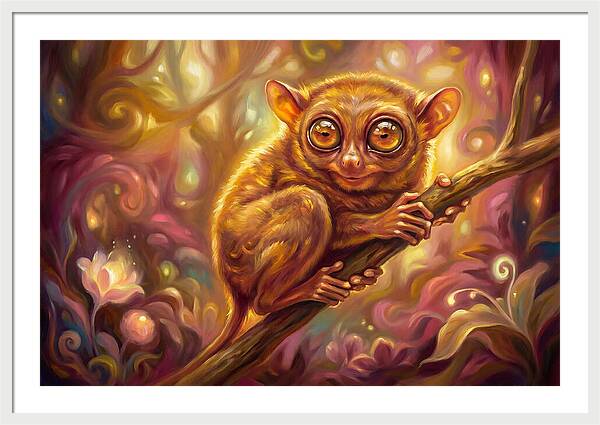 Tarsier In Enchanted Forest