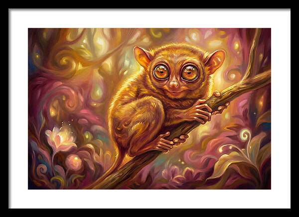 Tarsier In Enchanted Forest