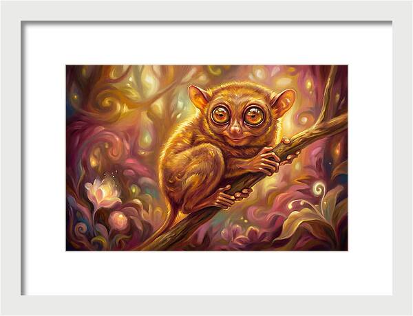 Tarsier In Enchanted Forest