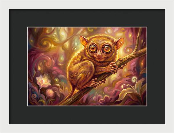 Tarsier In Enchanted Forest