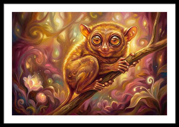 Tarsier In Enchanted Forest