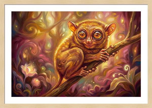 Tarsier In Enchanted Forest