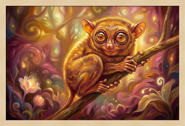 Tarsier In Enchanted Forest