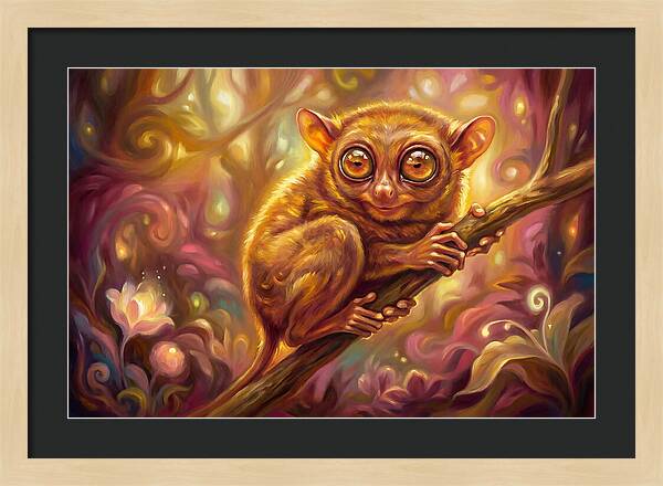 Tarsier In Enchanted Forest