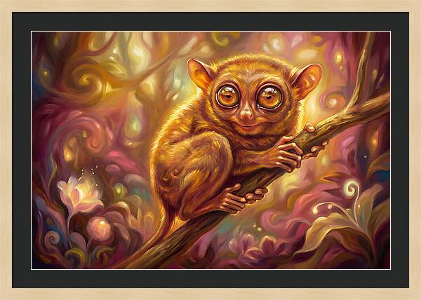 Tarsier In Enchanted Forest