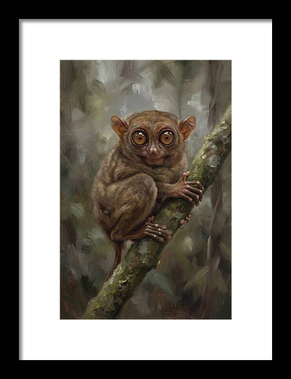 Tarsier In The Forest
