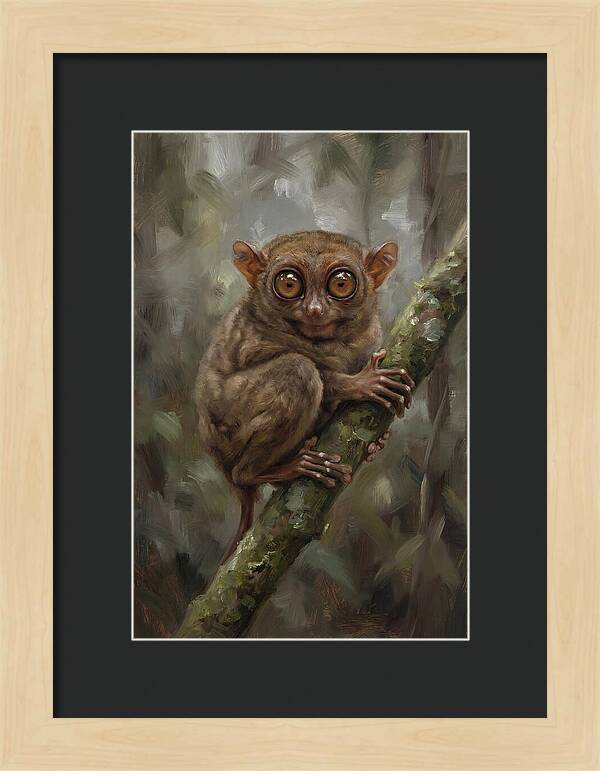 Tarsier In The Forest
