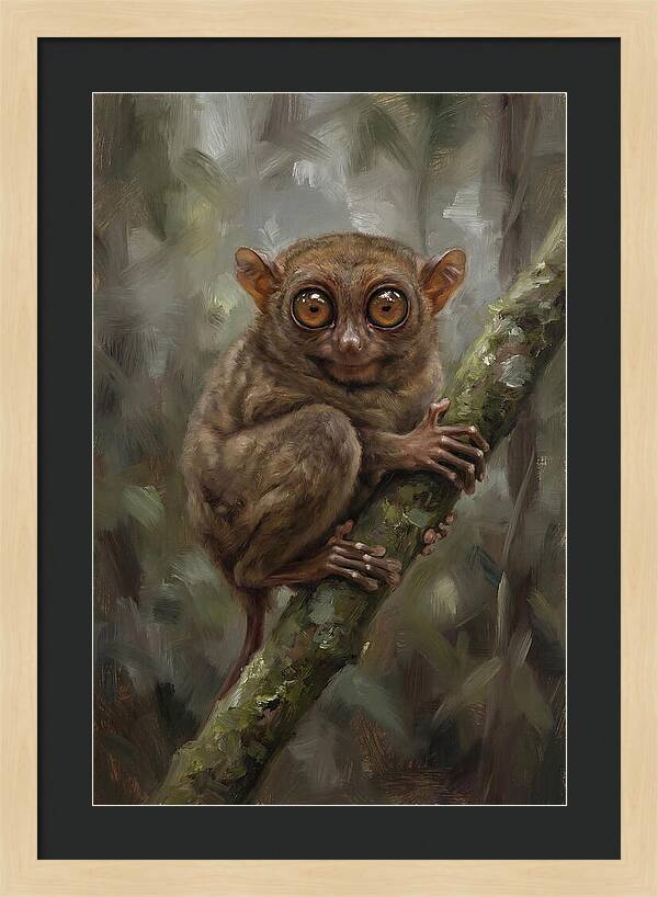 Tarsier In The Forest