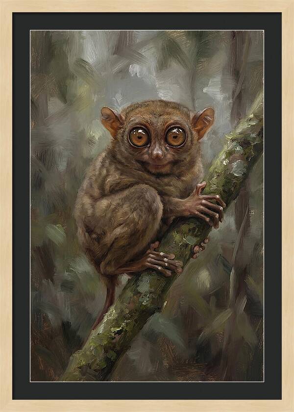 Tarsier In The Forest