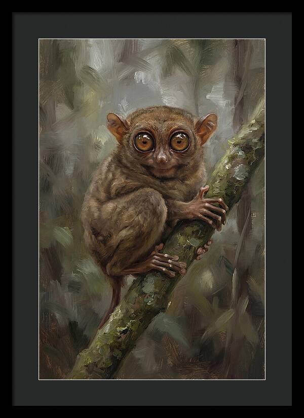 Tarsier In The Forest