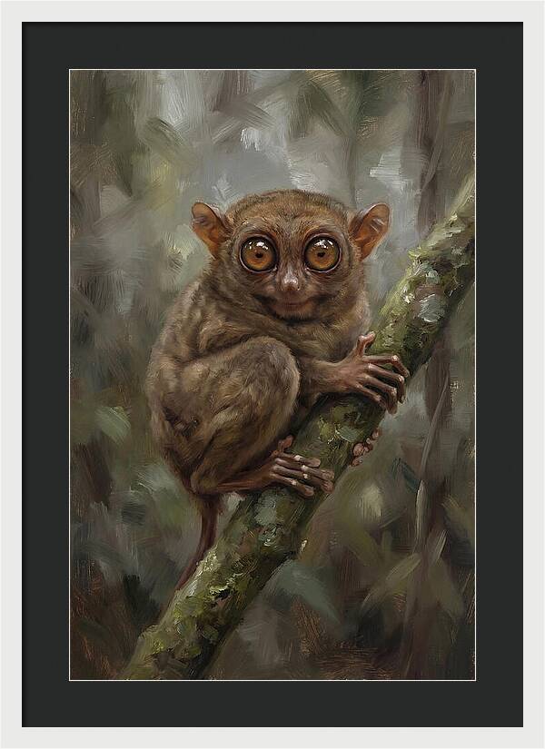 Tarsier In The Forest