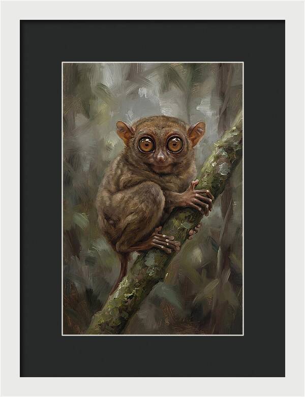 Tarsier In The Forest
