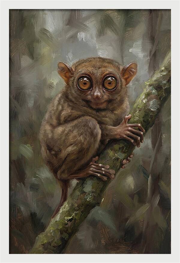 Tarsier In The Forest