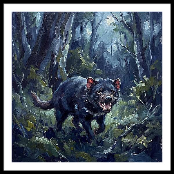 Tasmanian Devil Among