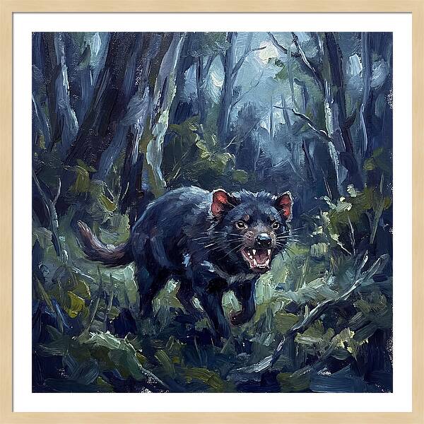 Tasmanian Devil Among
