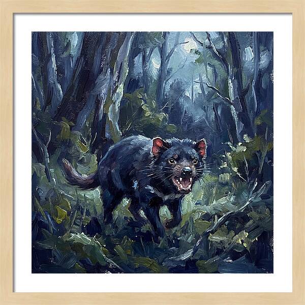 Tasmanian Devil Among