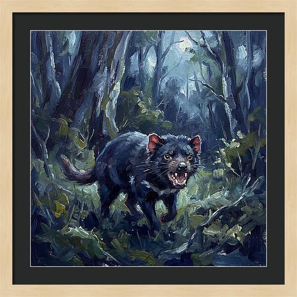 Tasmanian Devil Among