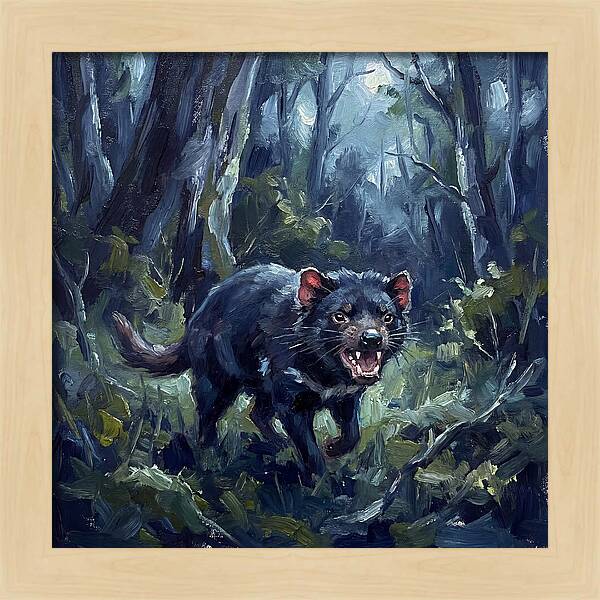Tasmanian Devil Among