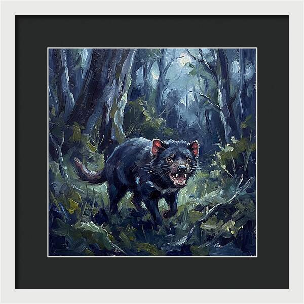 Tasmanian Devil Among