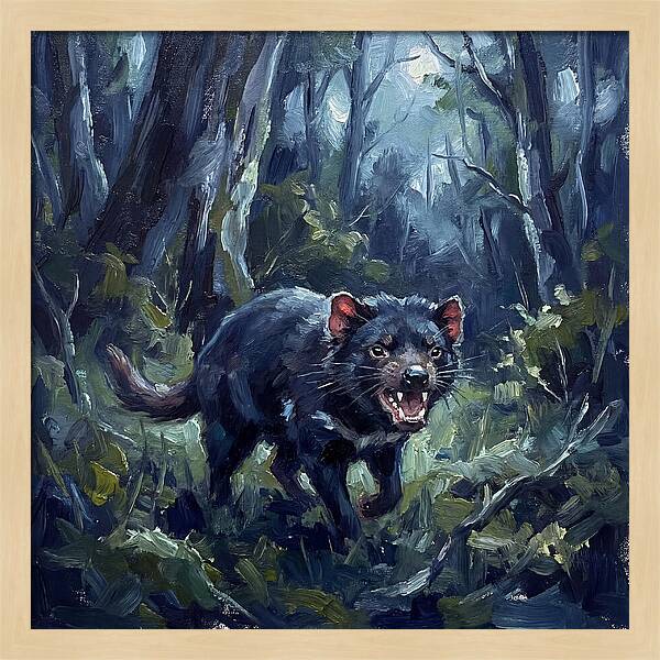 Tasmanian Devil Among