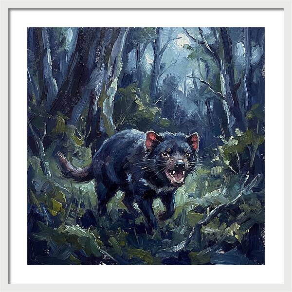 Tasmanian Devil Among