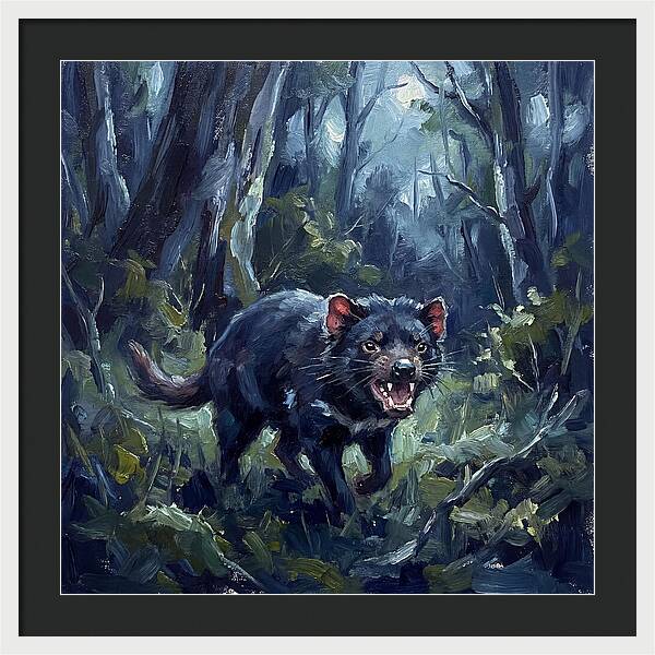Tasmanian Devil Among