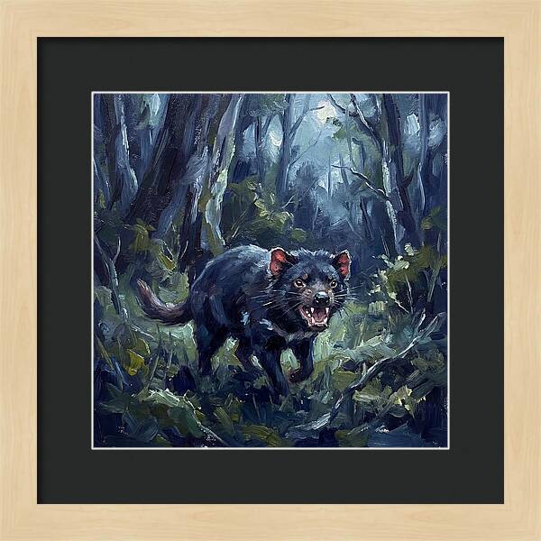 Tasmanian Devil Among
