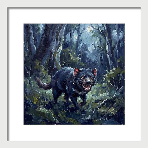 Tasmanian Devil Among