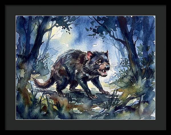 Tasmanian Devil In The Forest