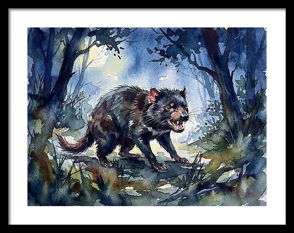 Tasmanian Devil In The Forest