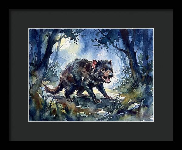 Tasmanian Devil In The Forest