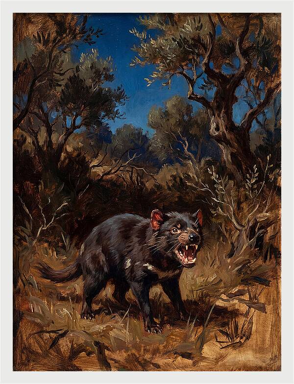 Tasmanian Devil In The Wild
