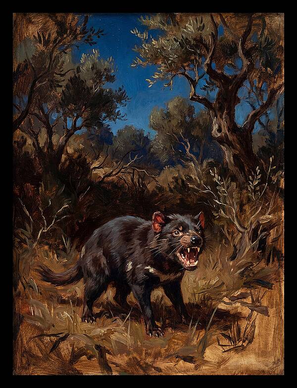 Tasmanian Devil In The Wild