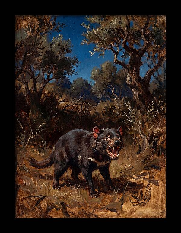 Tasmanian Devil In The Wild