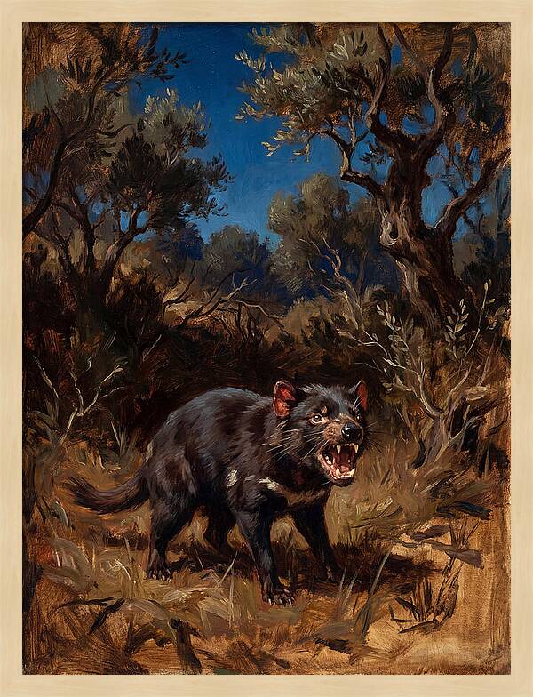Tasmanian Devil In The Wild
