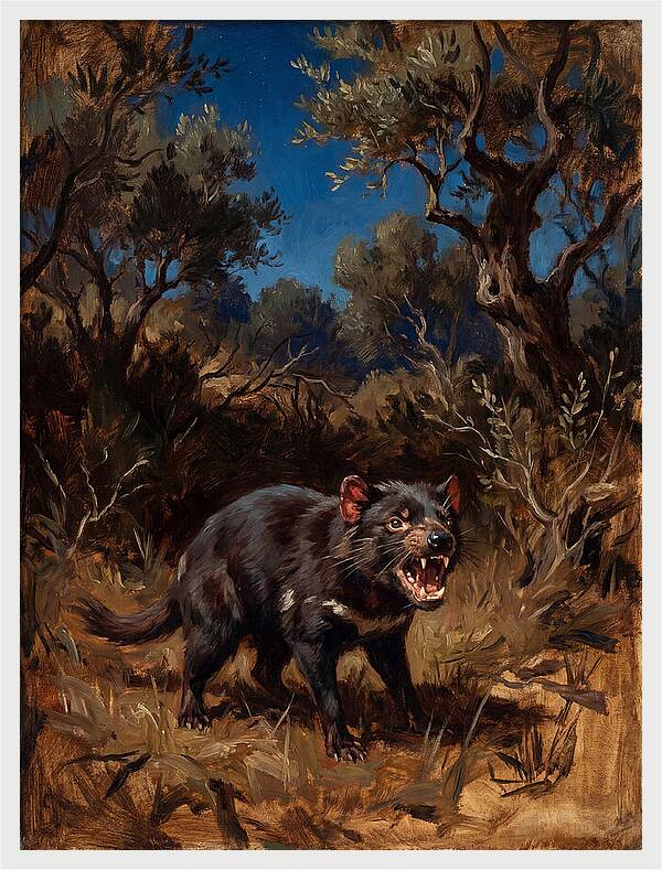 Tasmanian Devil In The Wild