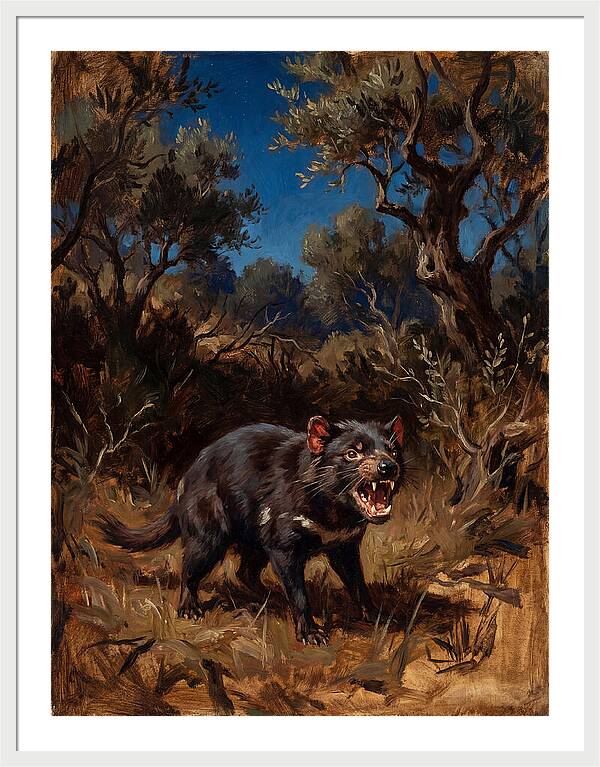 Tasmanian Devil In The Wild